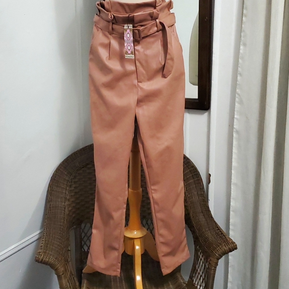 Boohoo Paperbag Waist Trouser